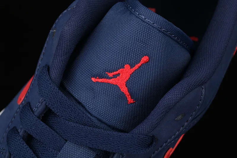 All categories Air Jordan Jordan series basketball shoes Air Jordan 1 Low G version pure original Air Jordan 1 Low AJ1 Joe 1 Patriot blue and red low-top cultural and leisure sports sneakers CZ8454-400